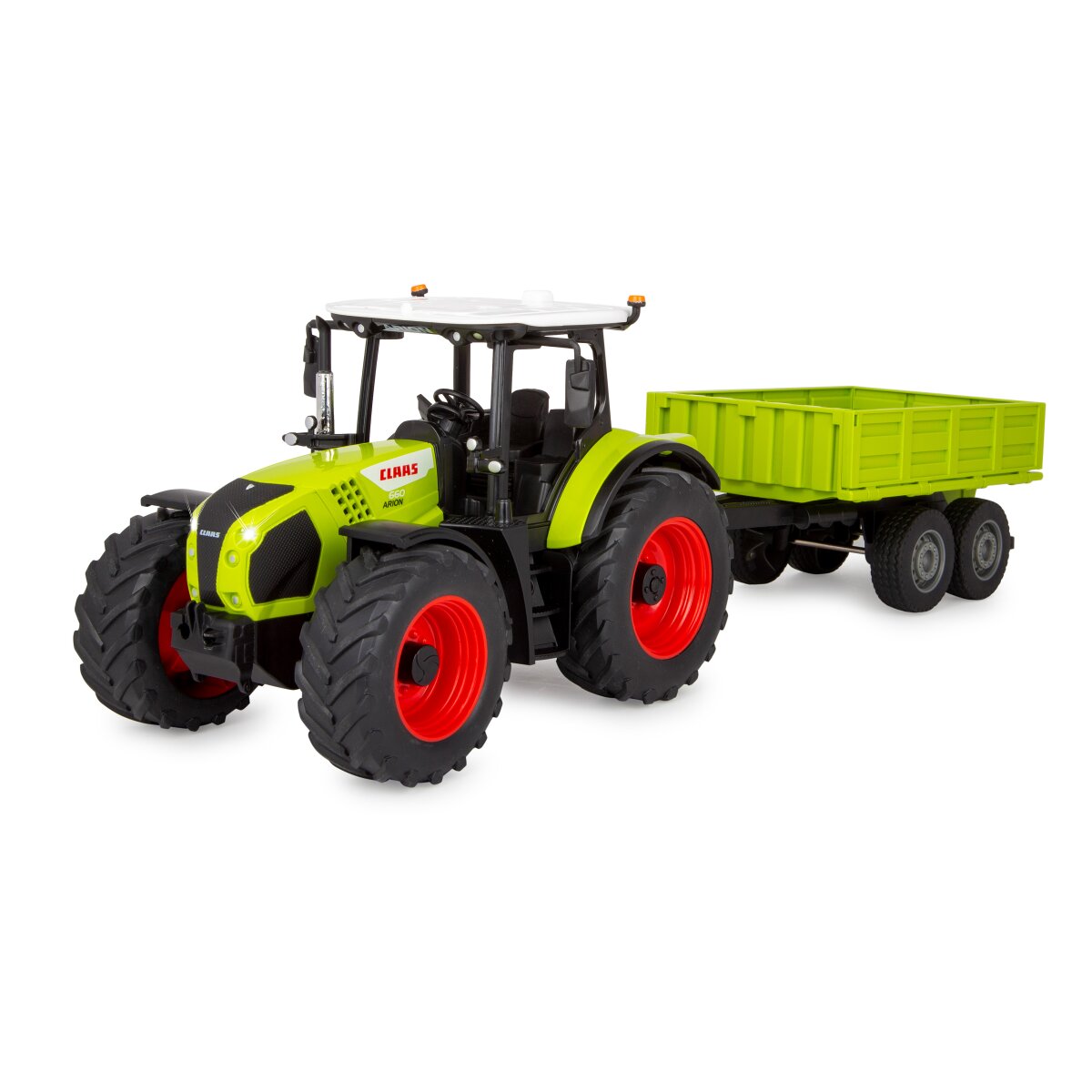 JAMARA Claas Arion 660 with tipping trailer 1:24 2,4GHz