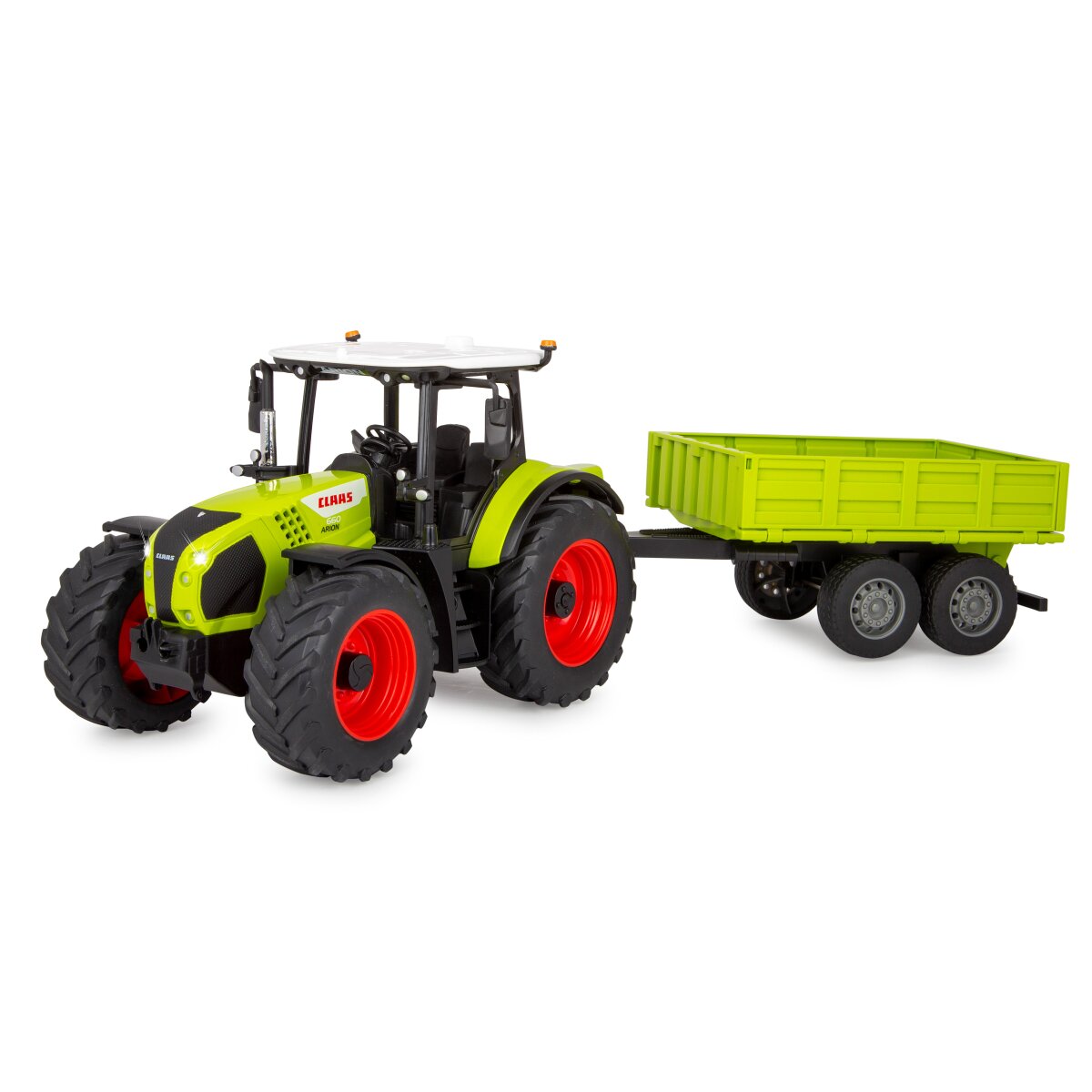 JAMARA Claas Arion 660 with tipping trailer 1:24 2,4GHz