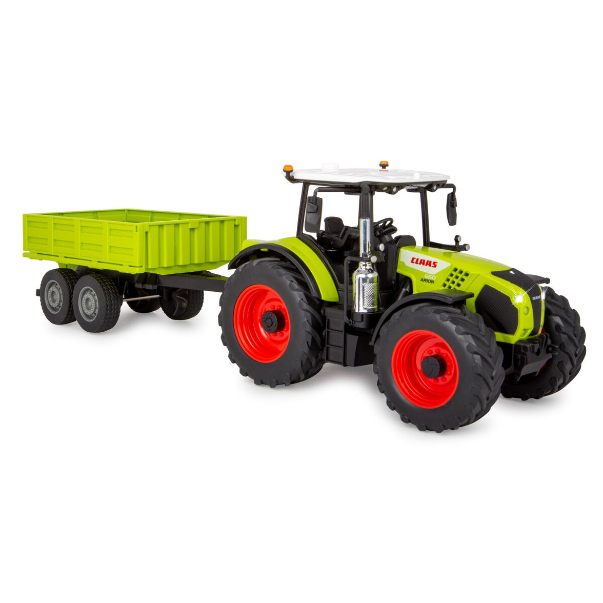 JAMARA Claas Arion 660 med släpvagn 1:24