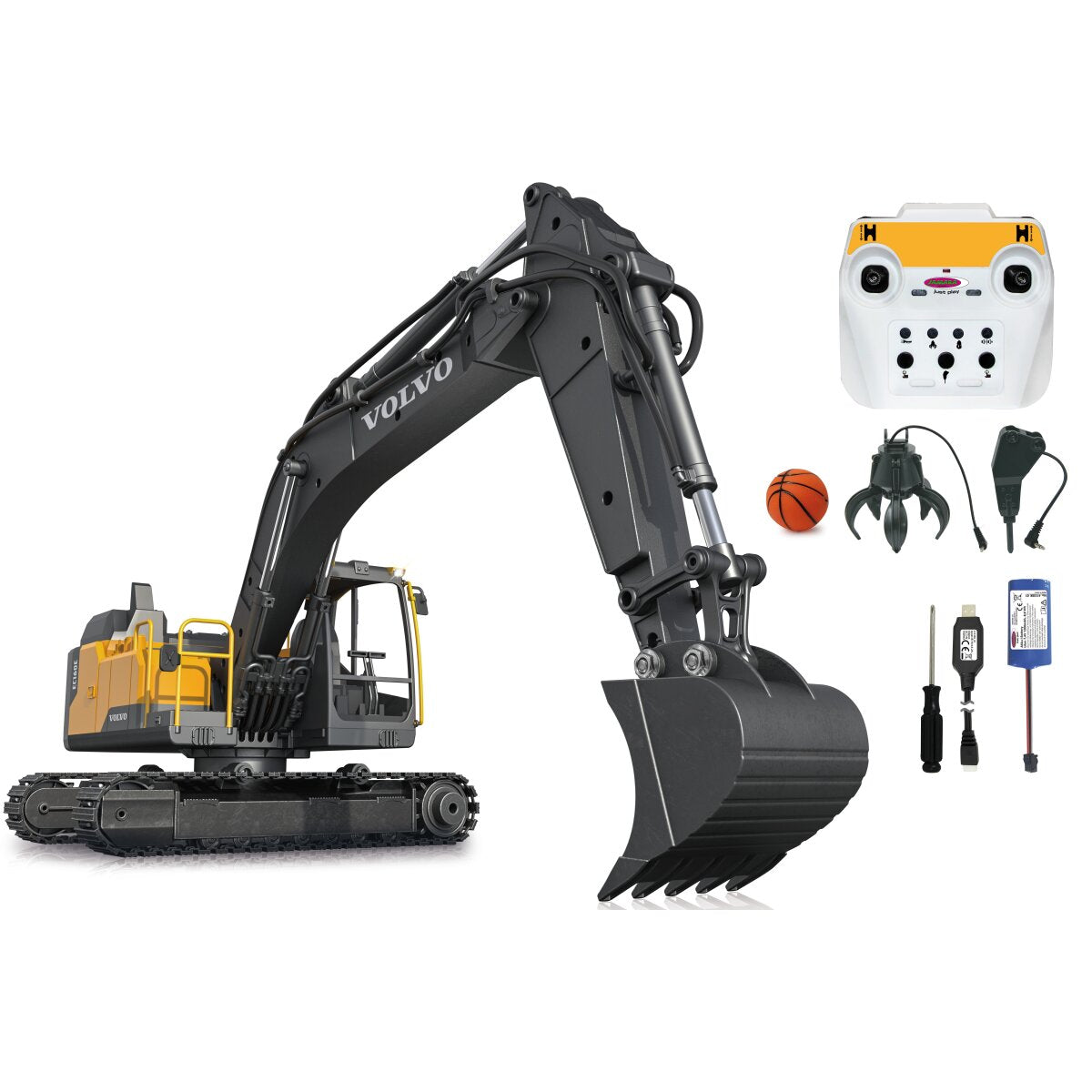 JAMARA Digger Volvo EC160E Metal 1:16 2,4GHz Destruction-Set
