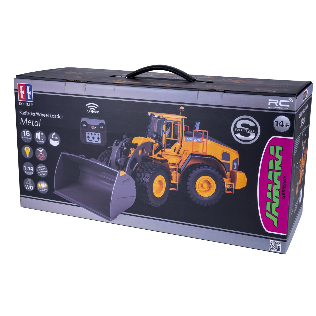 JAMARA Wheel loader Volvo L260H Metal 1:14 2,4GHz