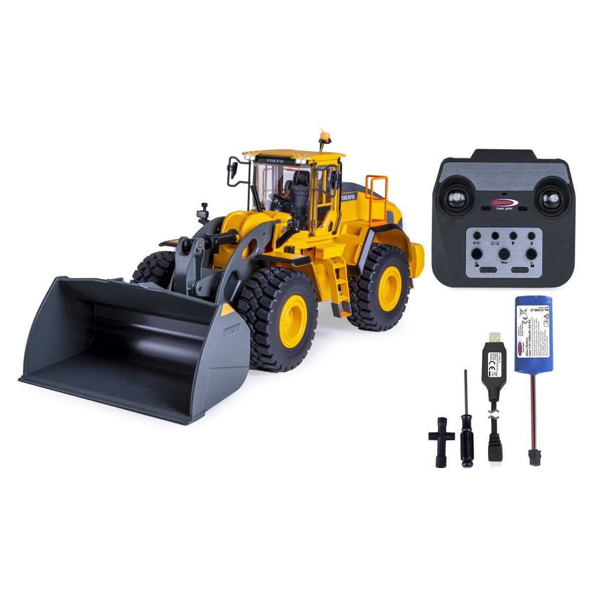 JAMARA Wheel loader Volvo L260H Metal 1:14 2,4GHz