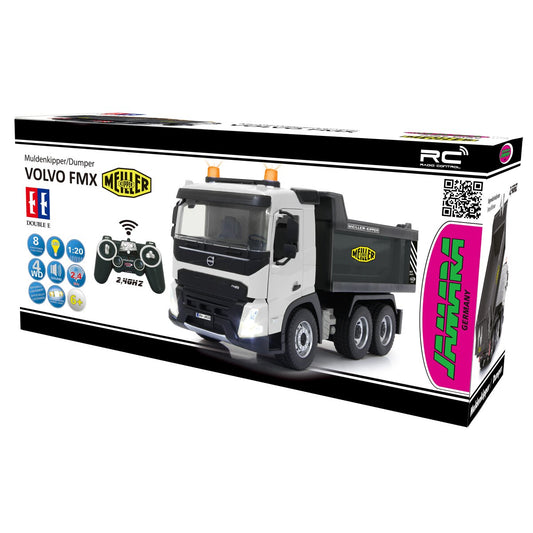 JAMARA Dump truck Volvo FMX Meiller 1:20 2,4GHz