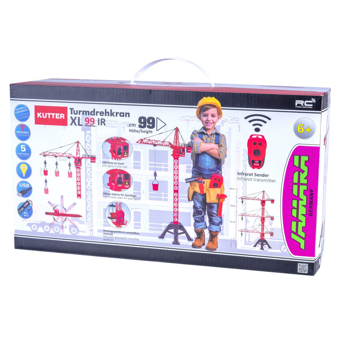 JAMARA Tornkran Kutter XL 99 IR