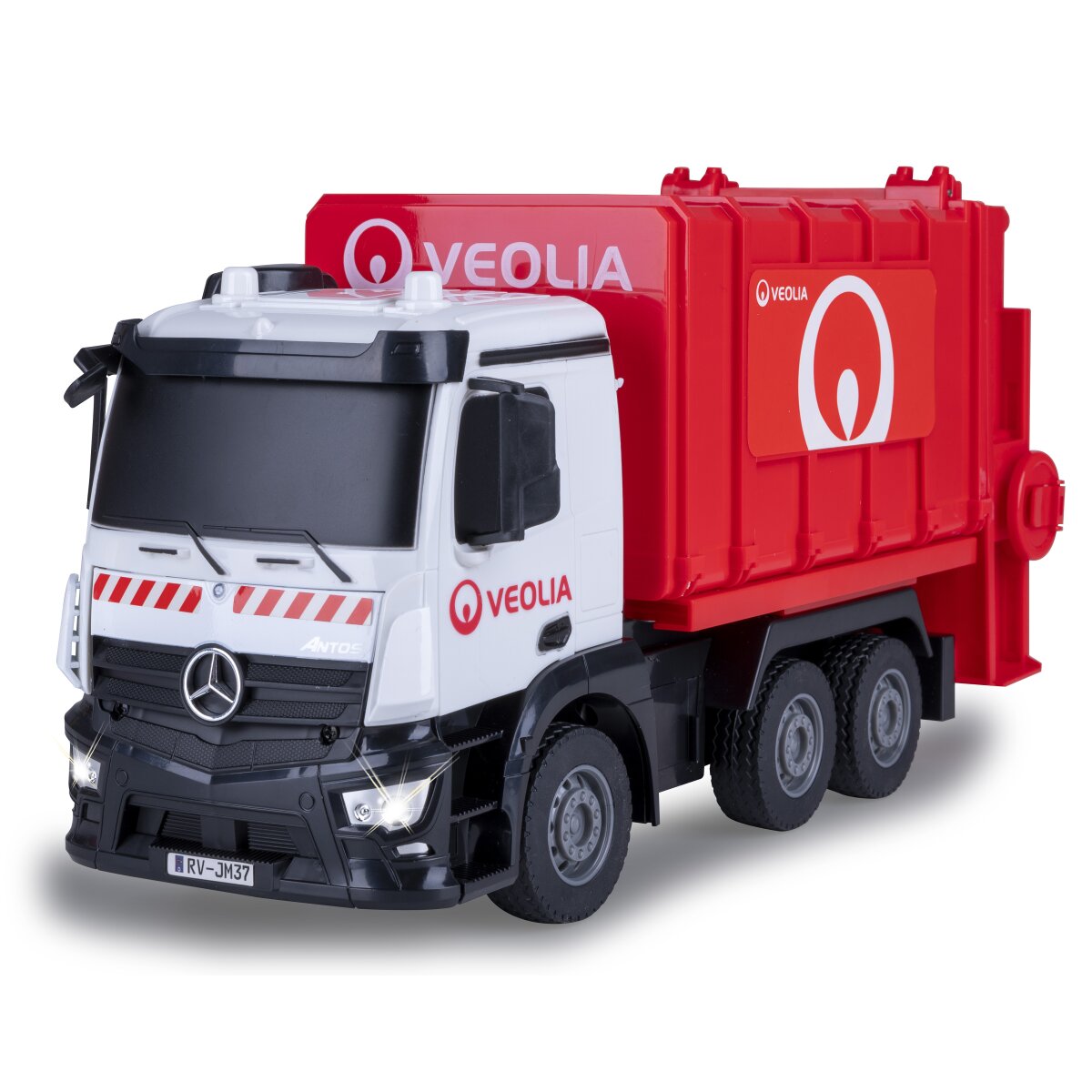 JAMARA Garbage Truck Mercedes-Benz Antos 1:26 2,4GHz