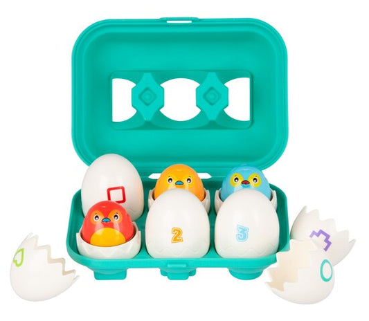 Playgro - Playgro Hatch and Match Eggs 9m+