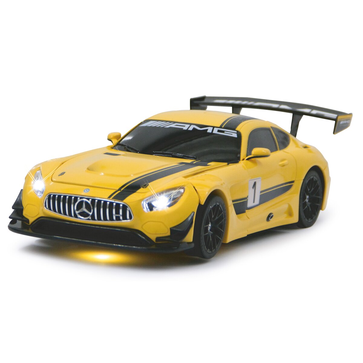 JAMARA Mercedes-Benz AMG GT3 1:14 yellow 2,4GHz transformable