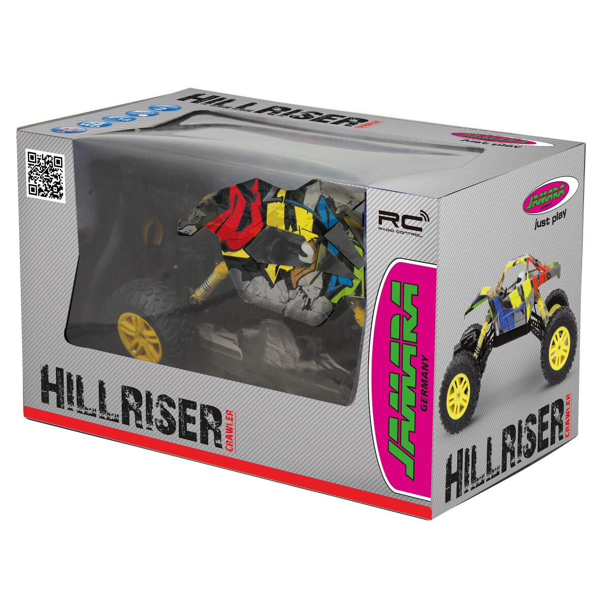 JAMARA Hillriser Crawler 4WD 1:18 yellow 2,4GHz