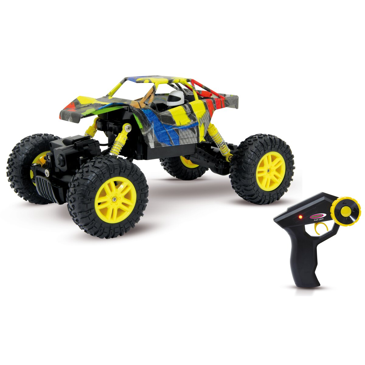 JAMARA Hillriser Crawler 4WD 1:18 yellow 2,4GHz