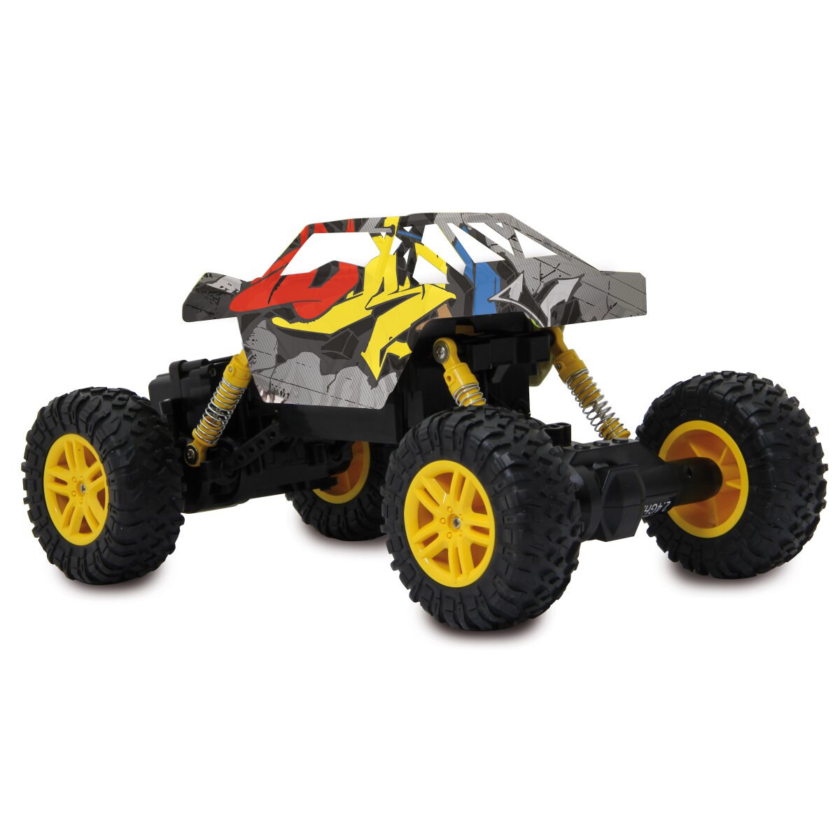 JAMARA Hillriser Crawler 4WD 1:18 yellow 2,4GHz