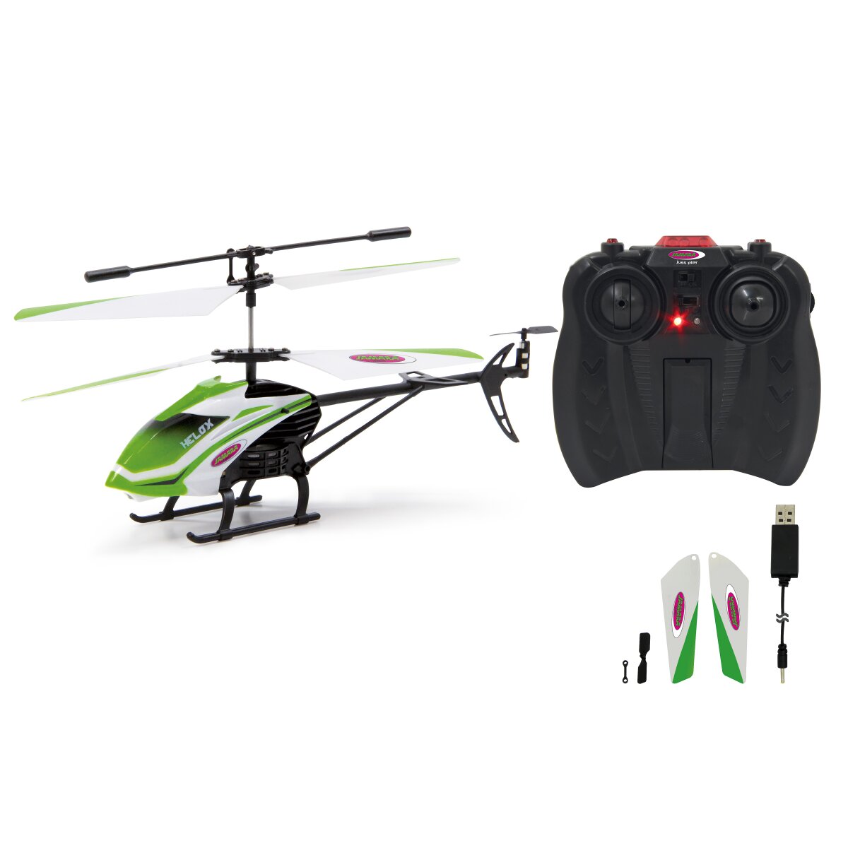 JAMARA Helox Heli 3+2 Channel Gyro Light+Demo IR