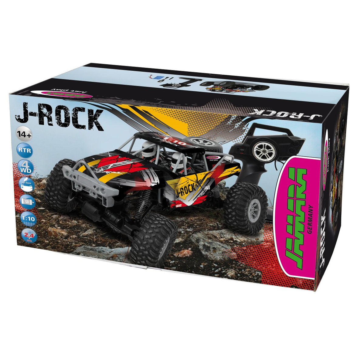 JAMARA J-ROCK 2.4GHz Bandvagn