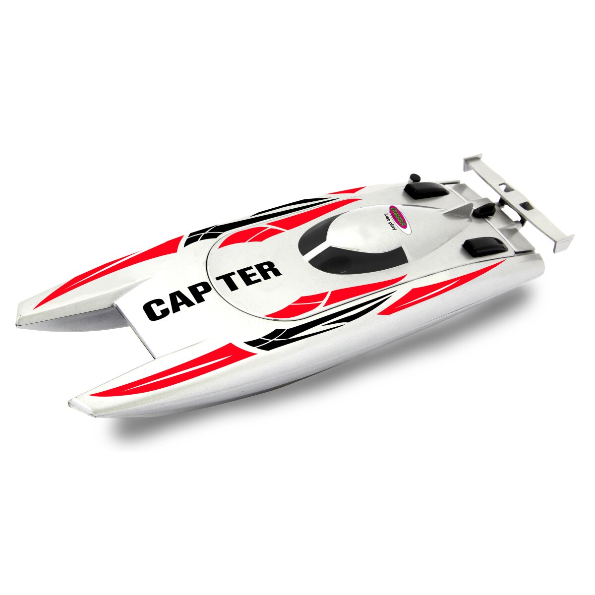 JAMARA Capter Speedboot white/red Li-Ion 7,4V 2,4GHz