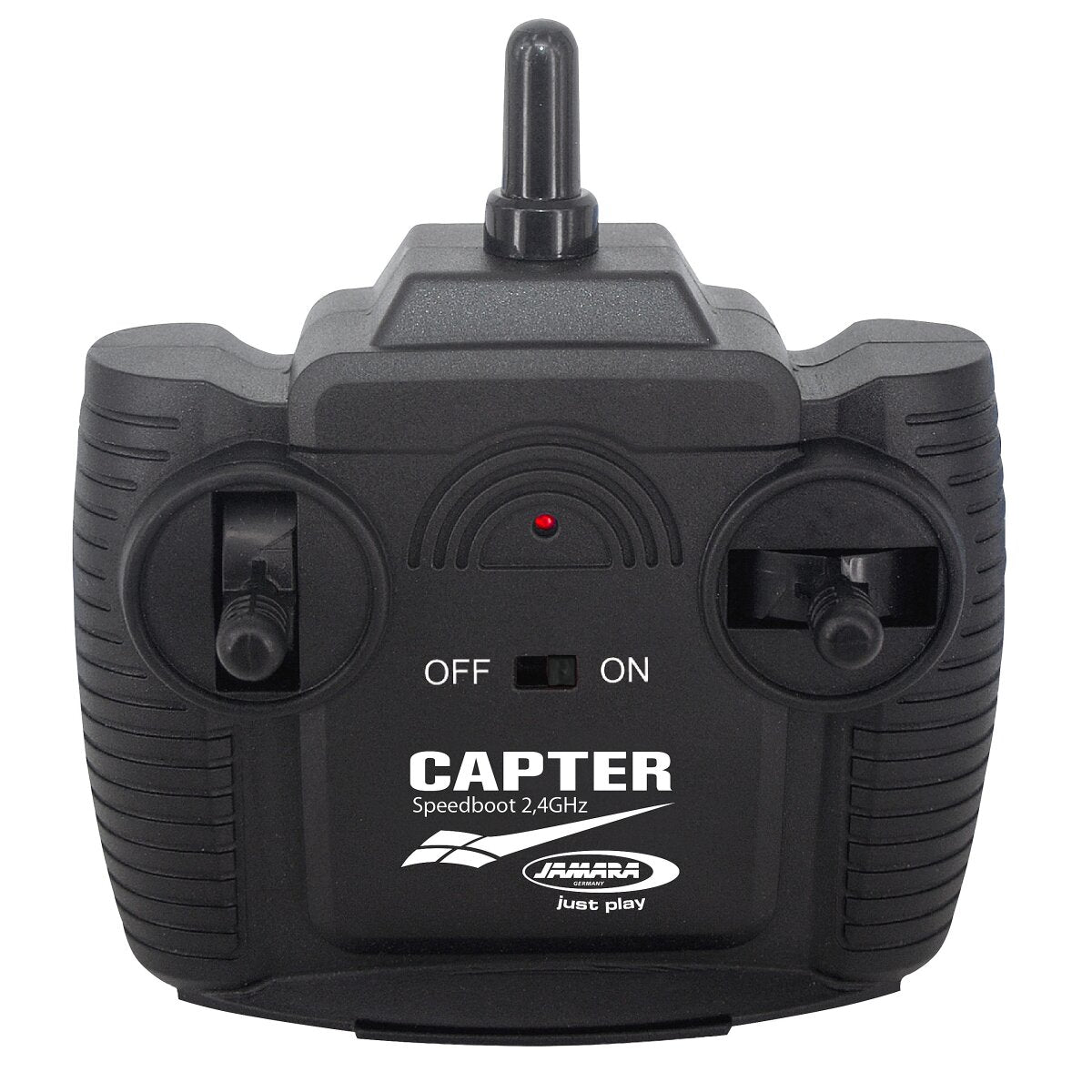 JAMARA Capter Speedboot black/ green Li-Ion 7,4V 2,4GHz