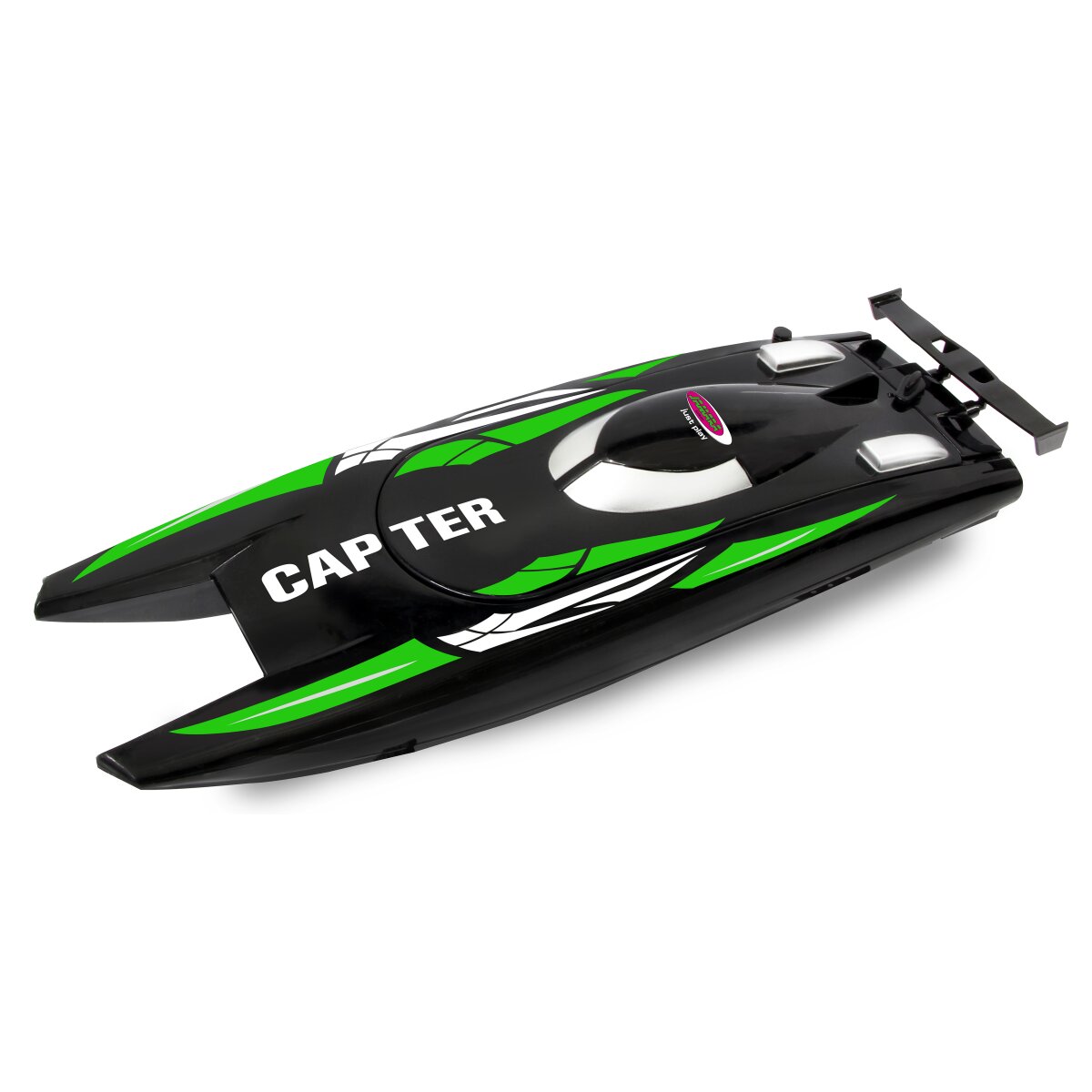 JAMARA Capter Speedboot black/ green Li-Ion 7,4V 2,4GHz
