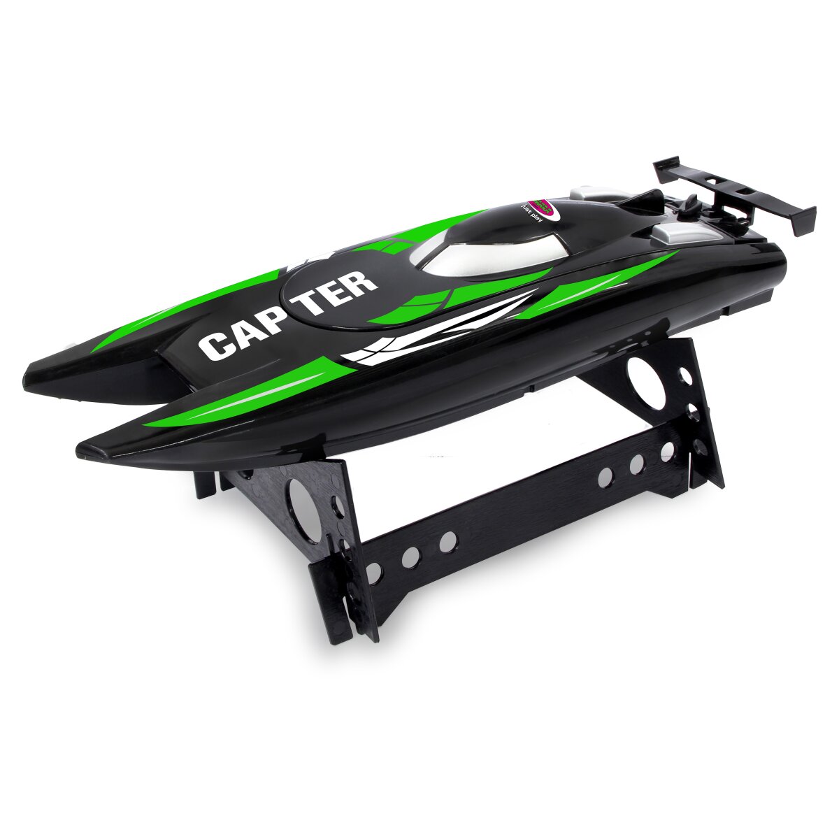 JAMARA Capter Speedboot black/ green Li-Ion 7,4V 2,4GHz