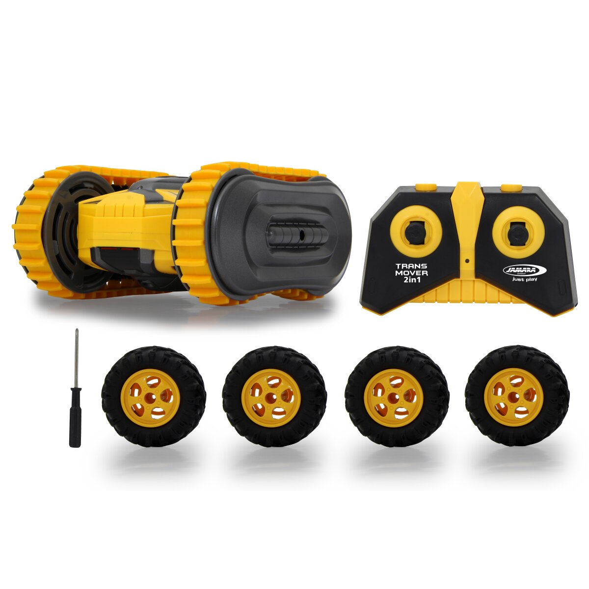 JAMARA Trans Mover Stuntcar 4WD 2in1 yellow 2,4GHz