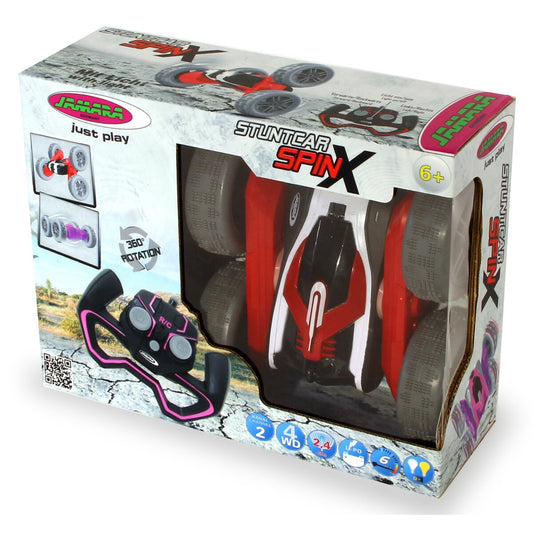 JAMARA SpinX Stuntcar red-black 2,4GHz