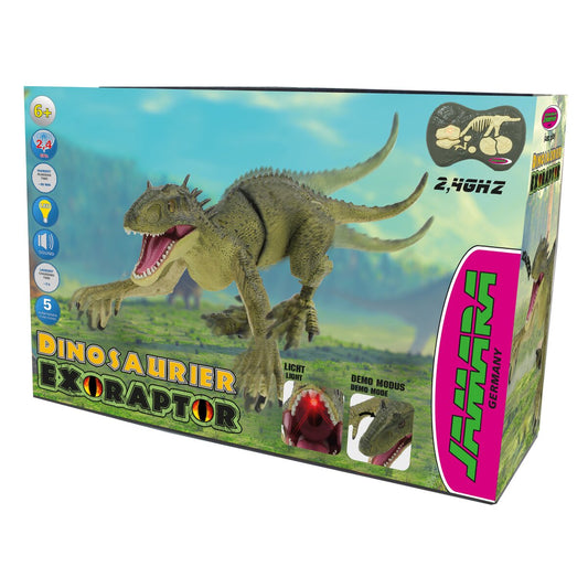 JAMARA Dinosaur Exoraptor Li-Ion 3,7V 2,4GHz grey