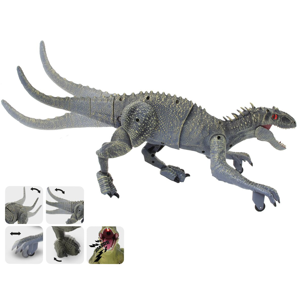 JAMARA Dinosaur Exoraptor Li-Ion 3,7V 2,4GHz grey