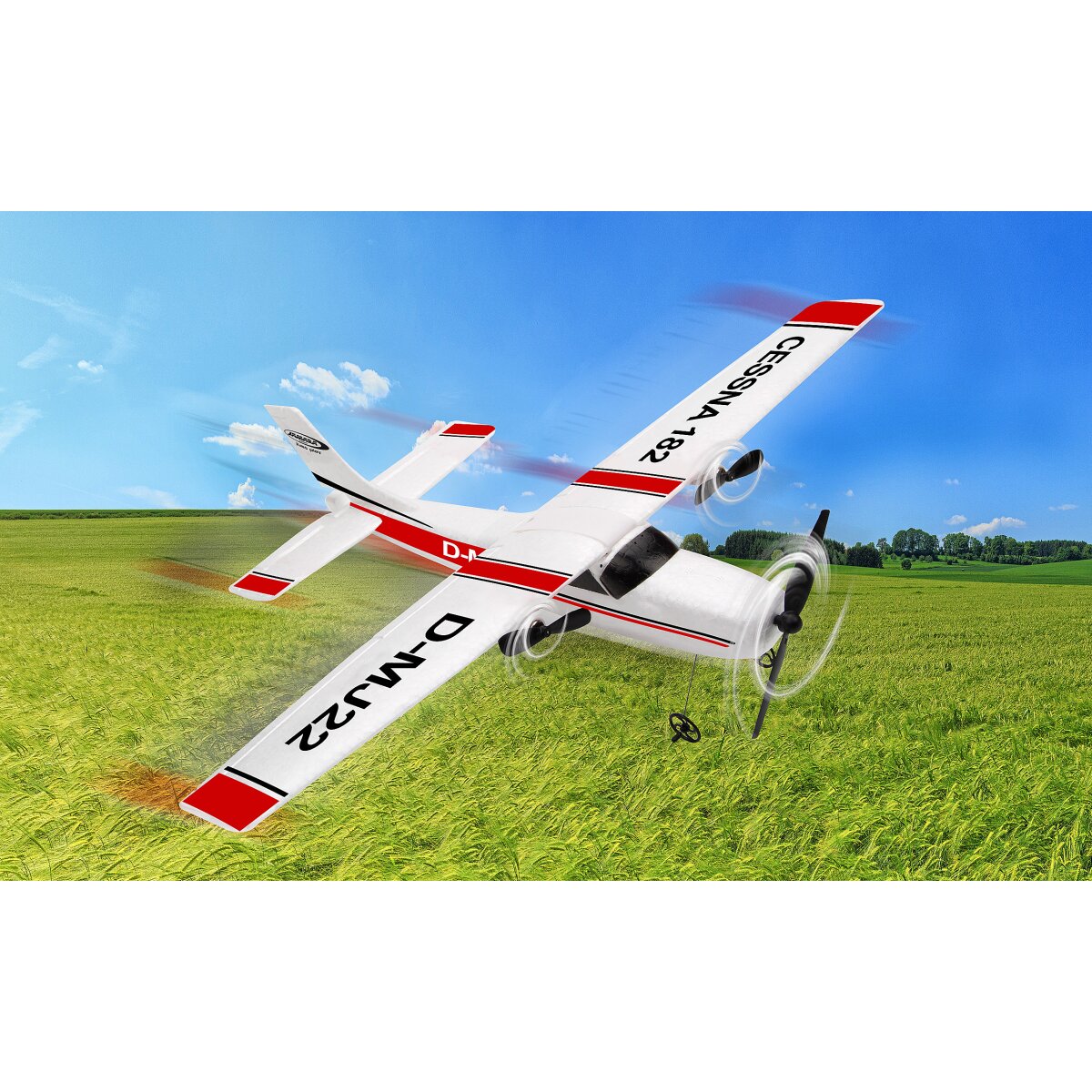 JAMARA Cessna 182 Airplane 2,4GHz Gyro 2CH
