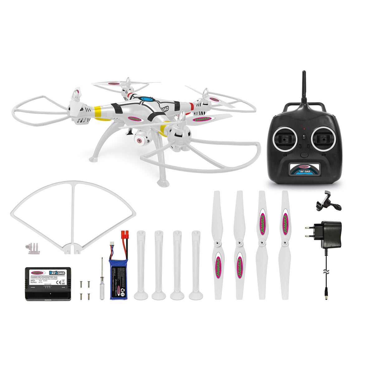 JAMARA Payload Altitude Drone HD FPV Wifi Compass Flyback