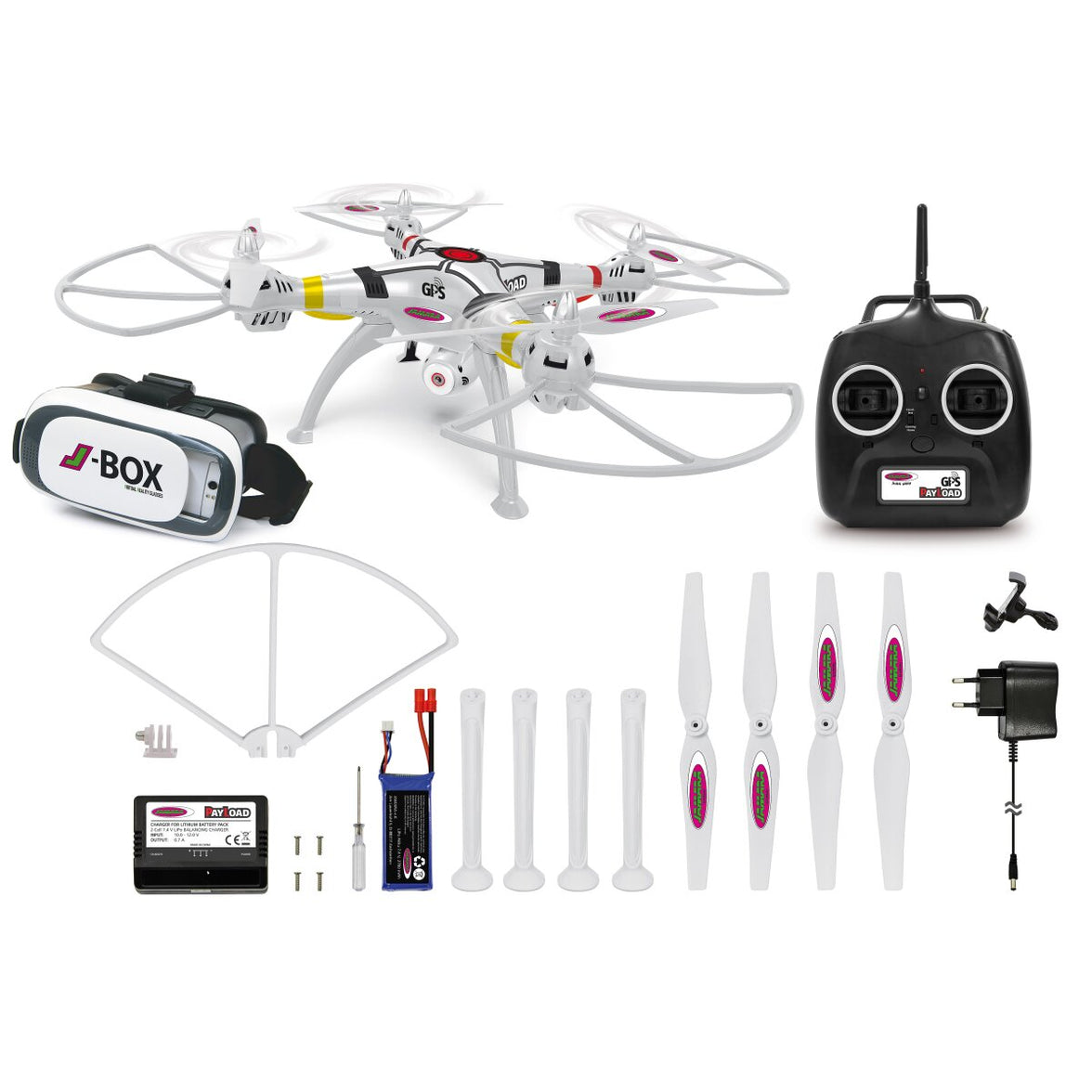 JAMARA Payload GPS Drone Altitude HD FPV