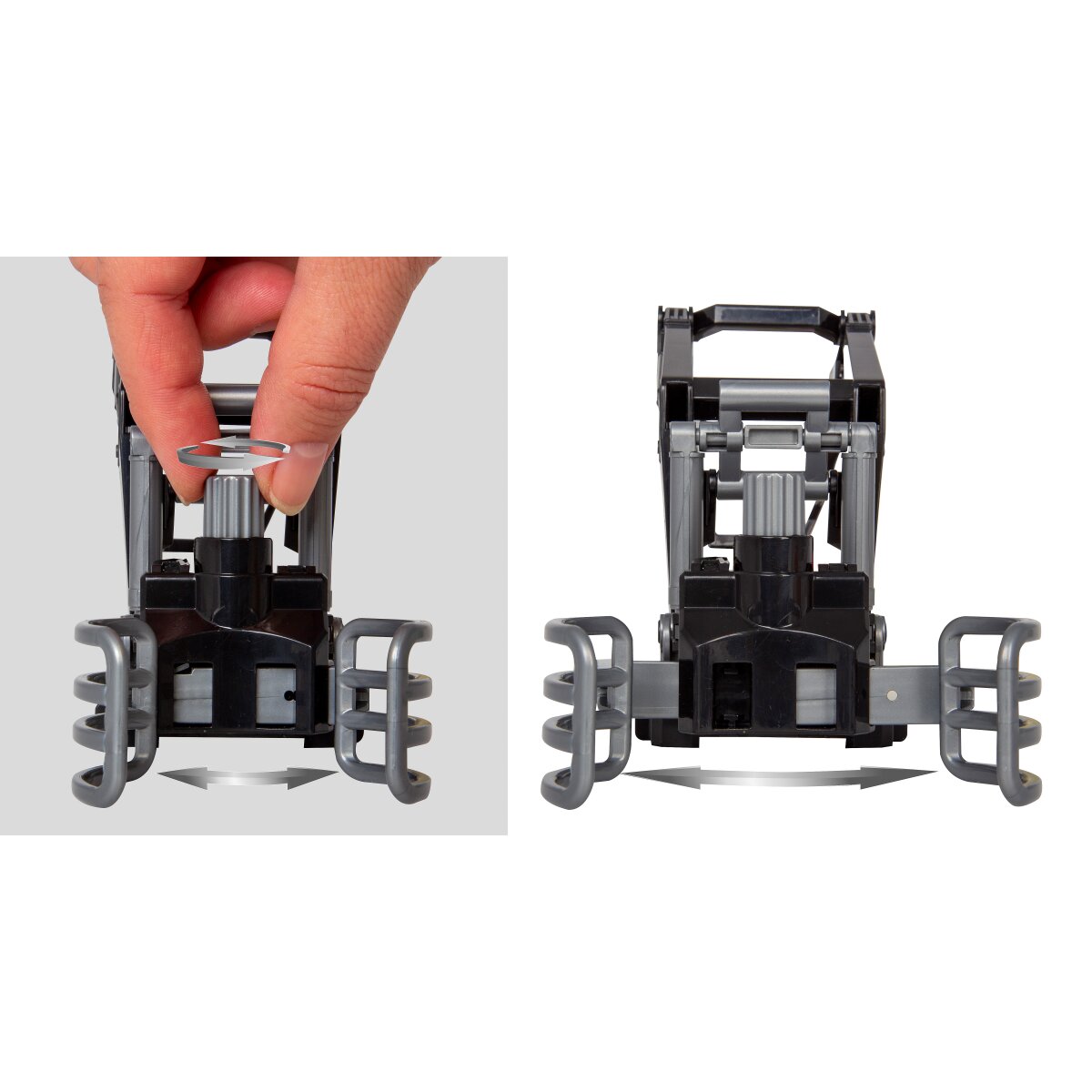 JAMARA Front loader with bale gripper 1:24S incl. Straw bale big