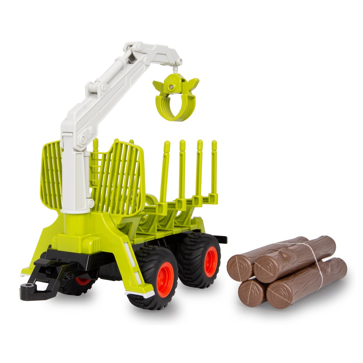 JAMARA Timber trailer with crane arm 1:24S