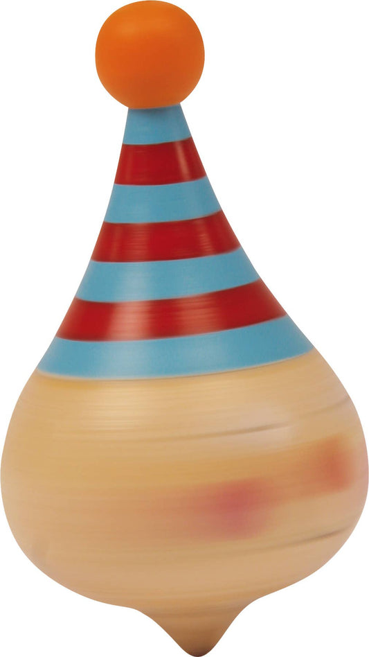 small foot Trä spinning topp clown | trä spinning topp clown | trä