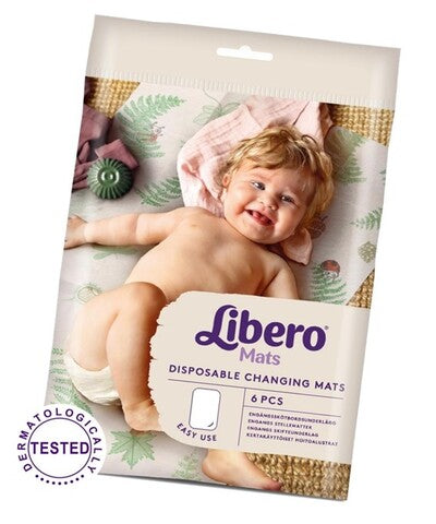 Libero 6-p Engångsskötunderlägg