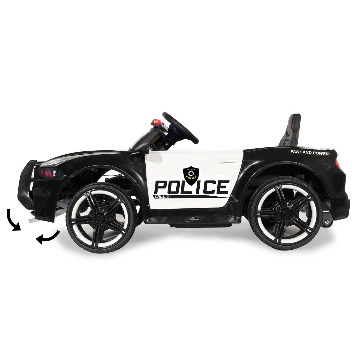 JAMARA Ride-on US Police Car