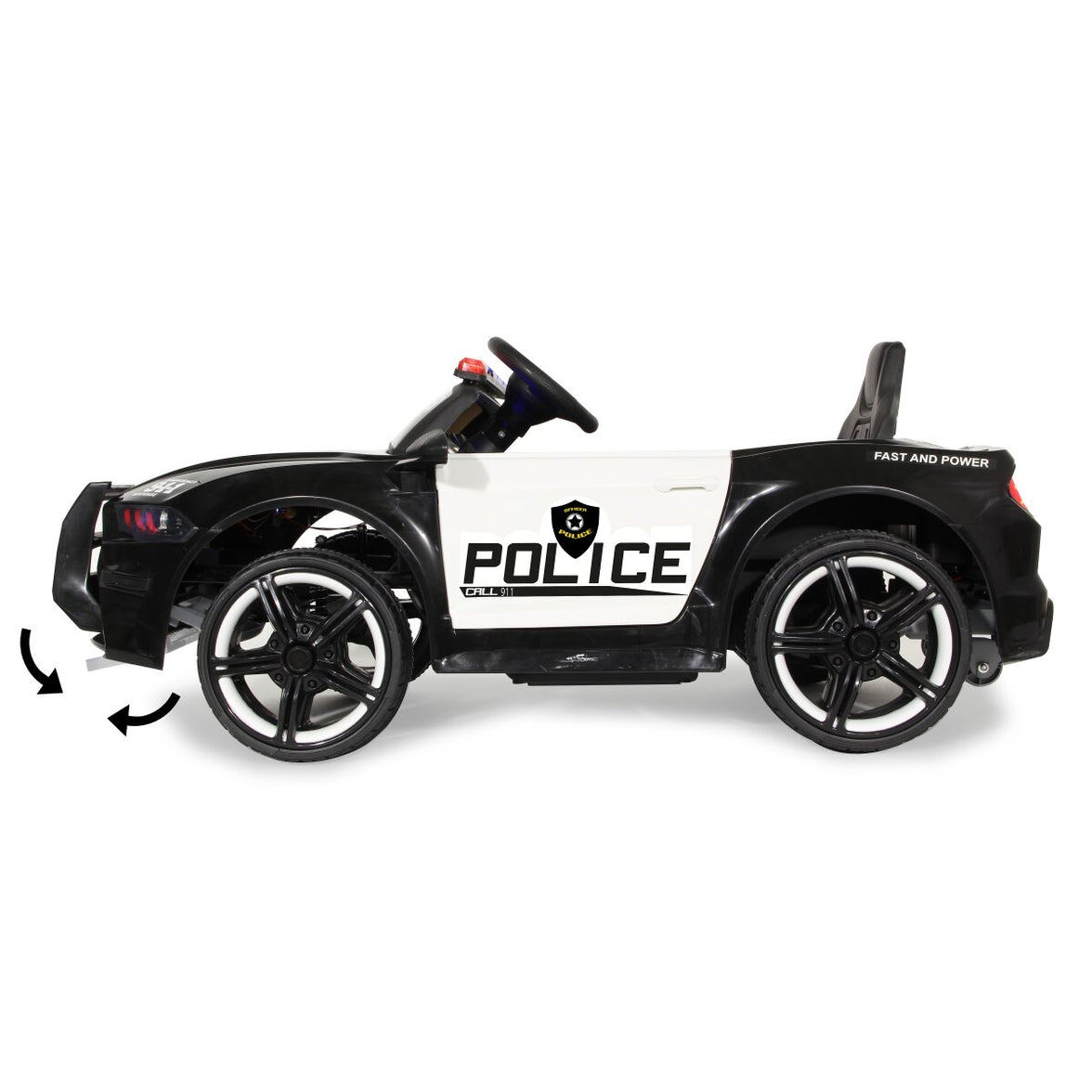 JAMARA Ride-on US Police Car