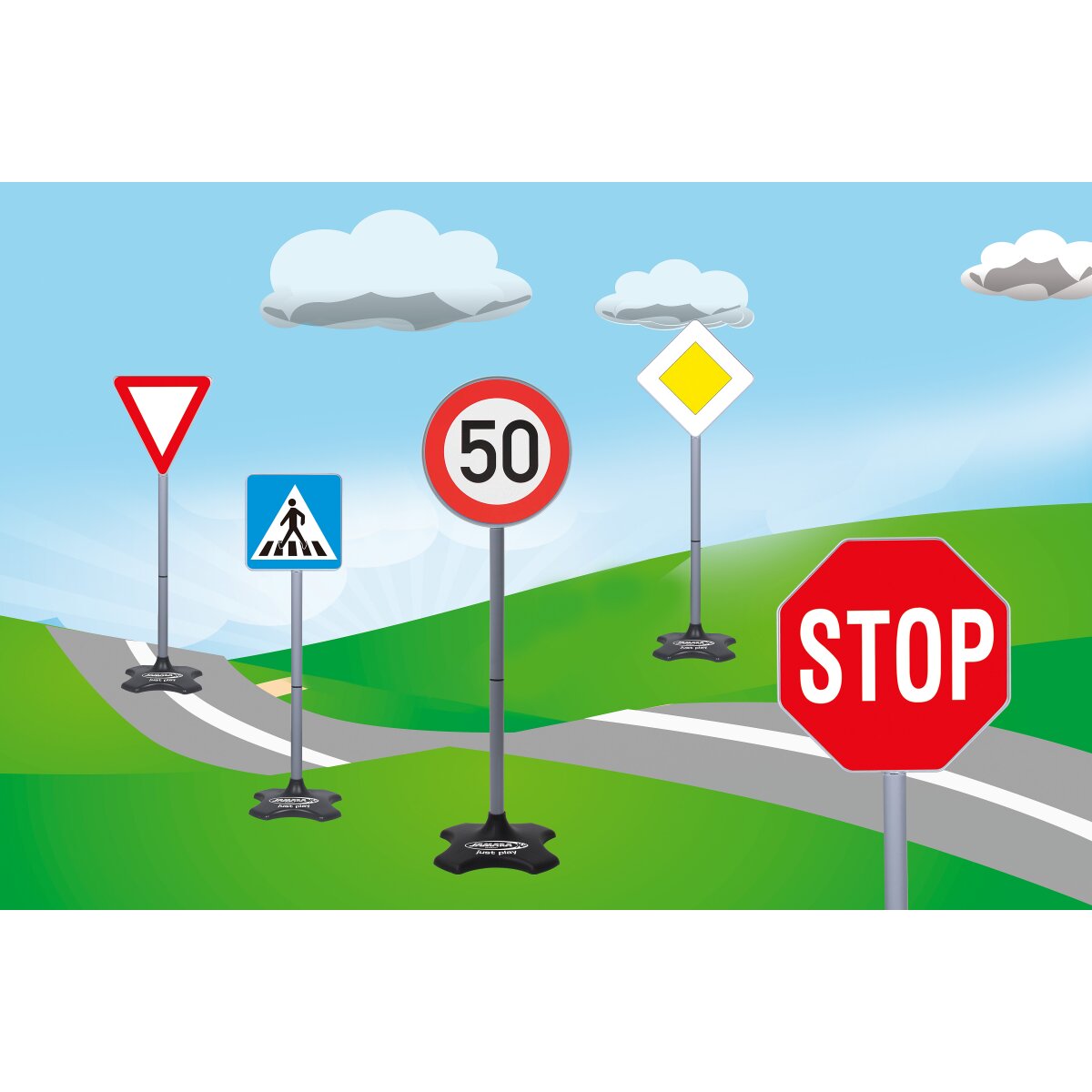 JAMARA Trafikskyltset A och B