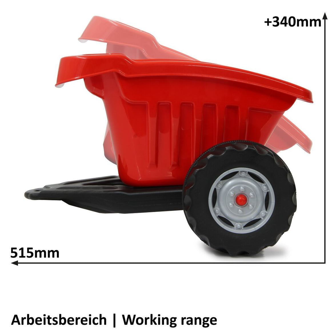 JAMARA Släpvagn för Strong Bull Traktor