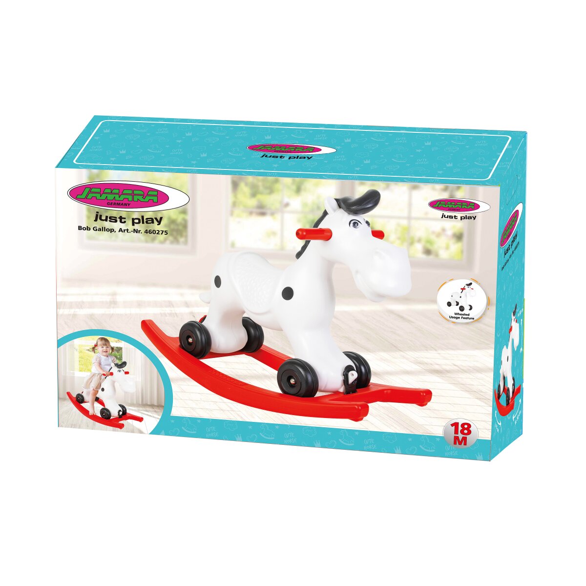 JAMARA Bob Gallop gunghäst