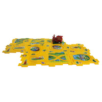 JAMARA Puzzle Train Dynamic Zoo