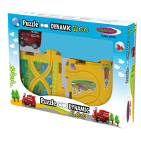 JAMARA Puzzle Train Dynamic Zoo