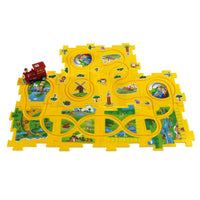 JAMARA Puzzle Train Dynamic Zoo