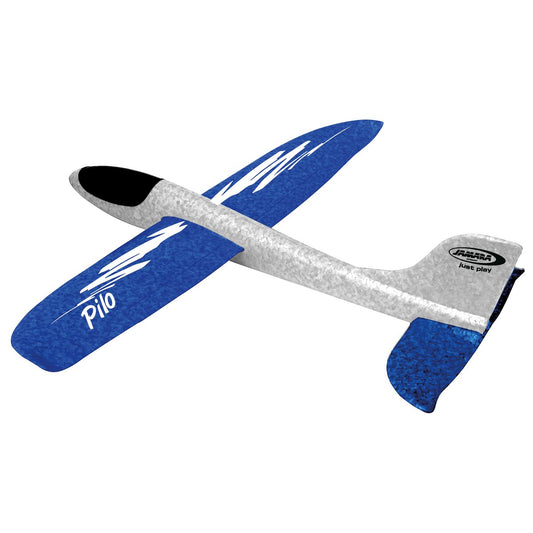 JAMARA Pilo Foam Hand Launch Glider EPP wing blue fuselage white