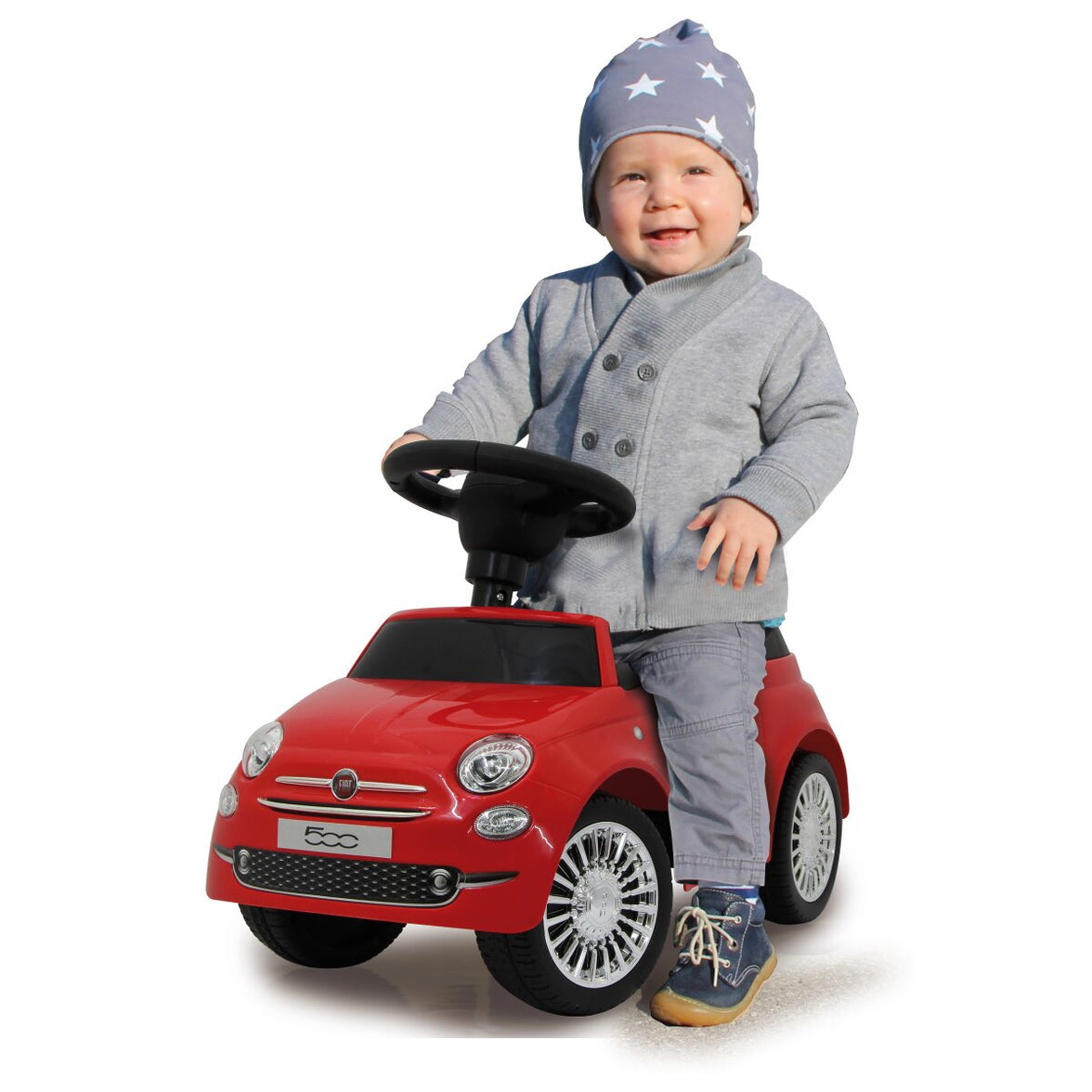 JAMARA Fiat 500 barnrutschkana