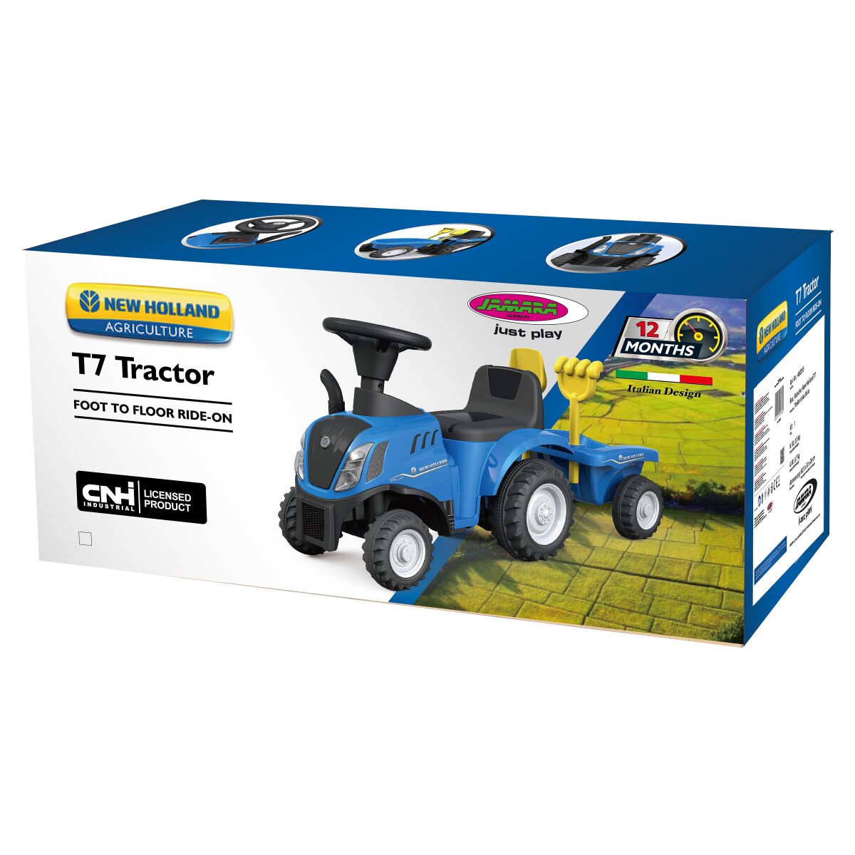 JAMARA New Holland T7 Traktor med släp