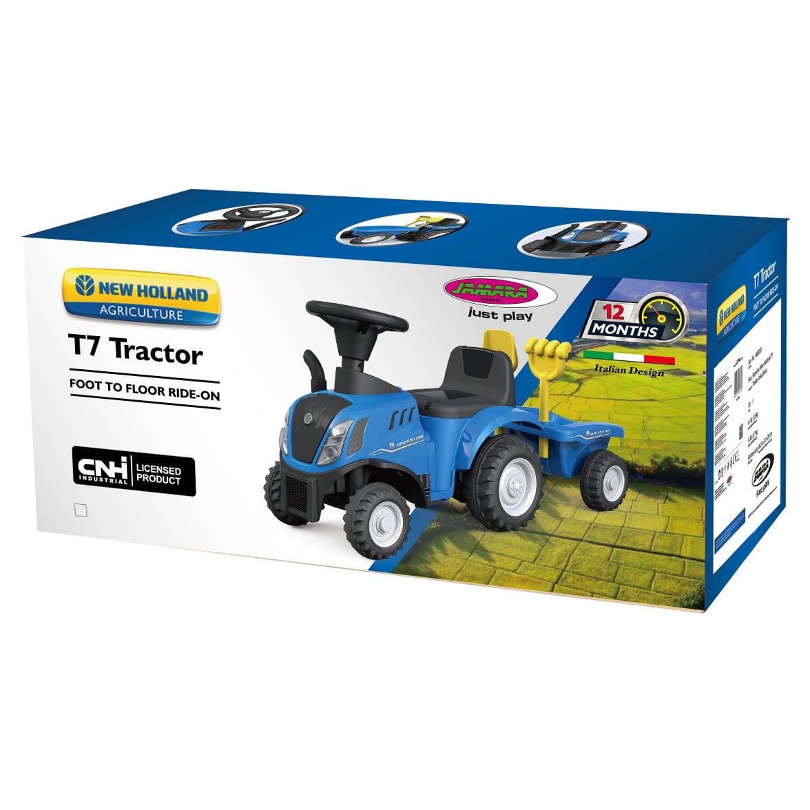 JAMARA New Holland T7 Traktor med släp