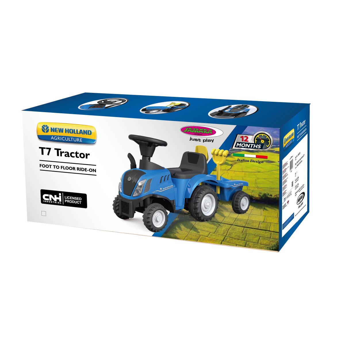 JAMARA New Holland T7 Traktor med släp