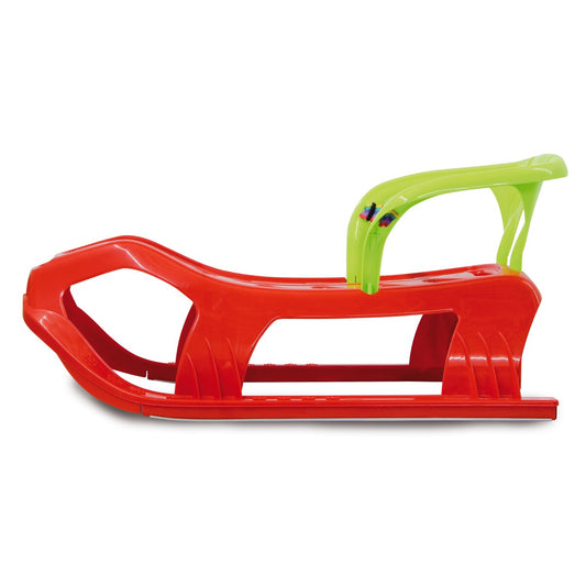 Snow Play Sled Snow-Star med ryggstöd