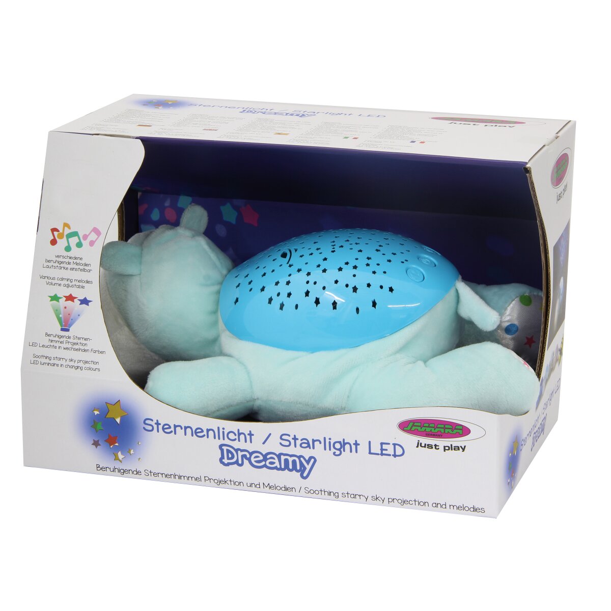 JAMARA Dreamy Night Light Hippo