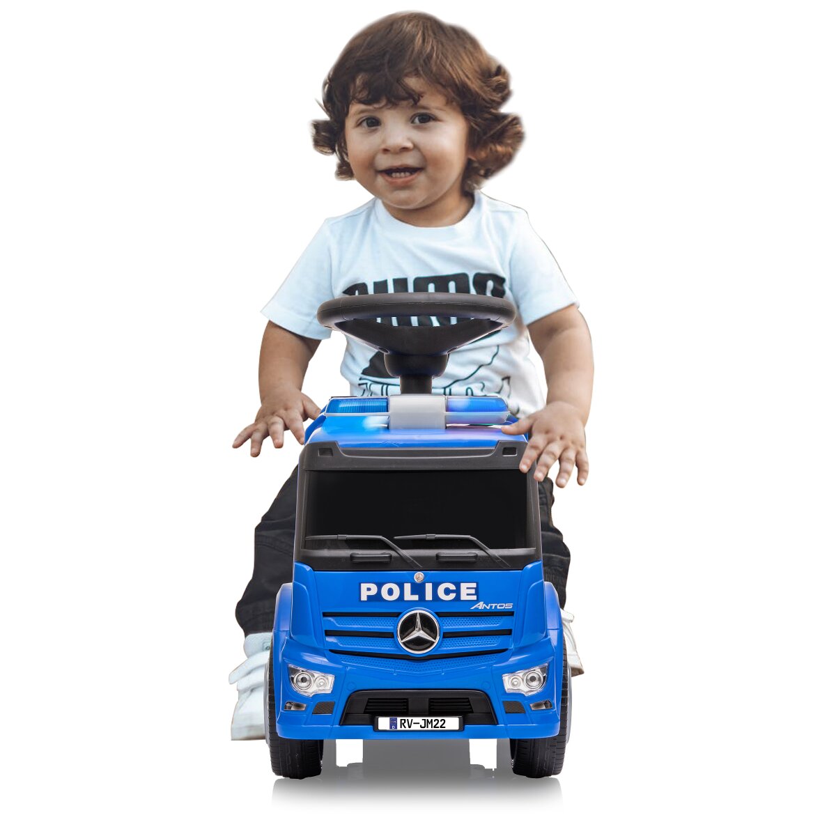 JAMARA Push Car Mercedes-Benz Antos Police