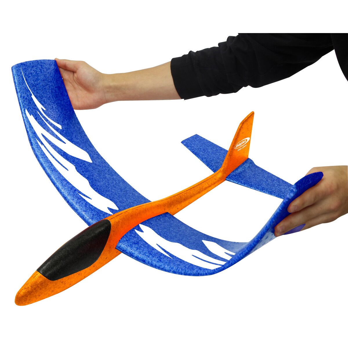 JAMARA Pilo XL Foam Hand Launch glider EPP wing blue fuselage orange
