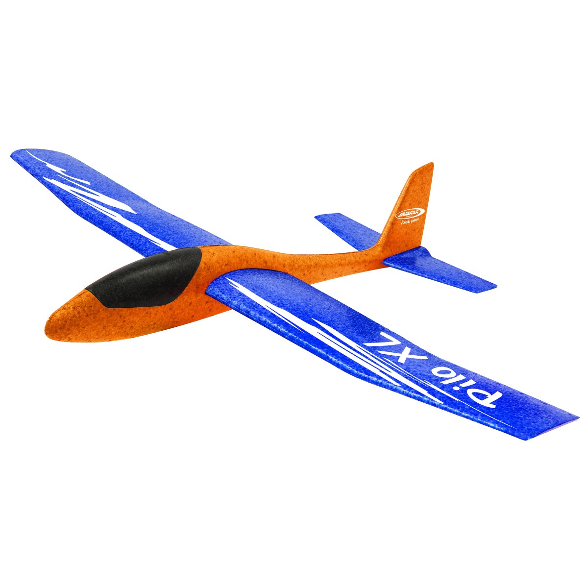 JAMARA Pilo XL Foam Hand Launch glider EPP wing blue fuselage orange