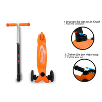 JAMARA KickLight Scooter LED-hjul